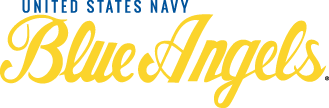 Blue Angel Script Logo
